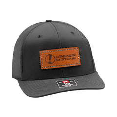 Langmuir Systems Hat – Black with Leather Patch