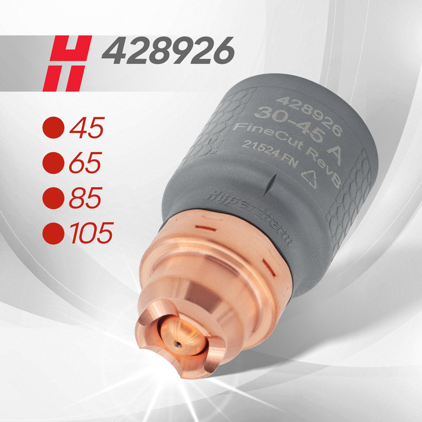Hypertherm SYNC 30-45A Mechanized FineCut Cartridge