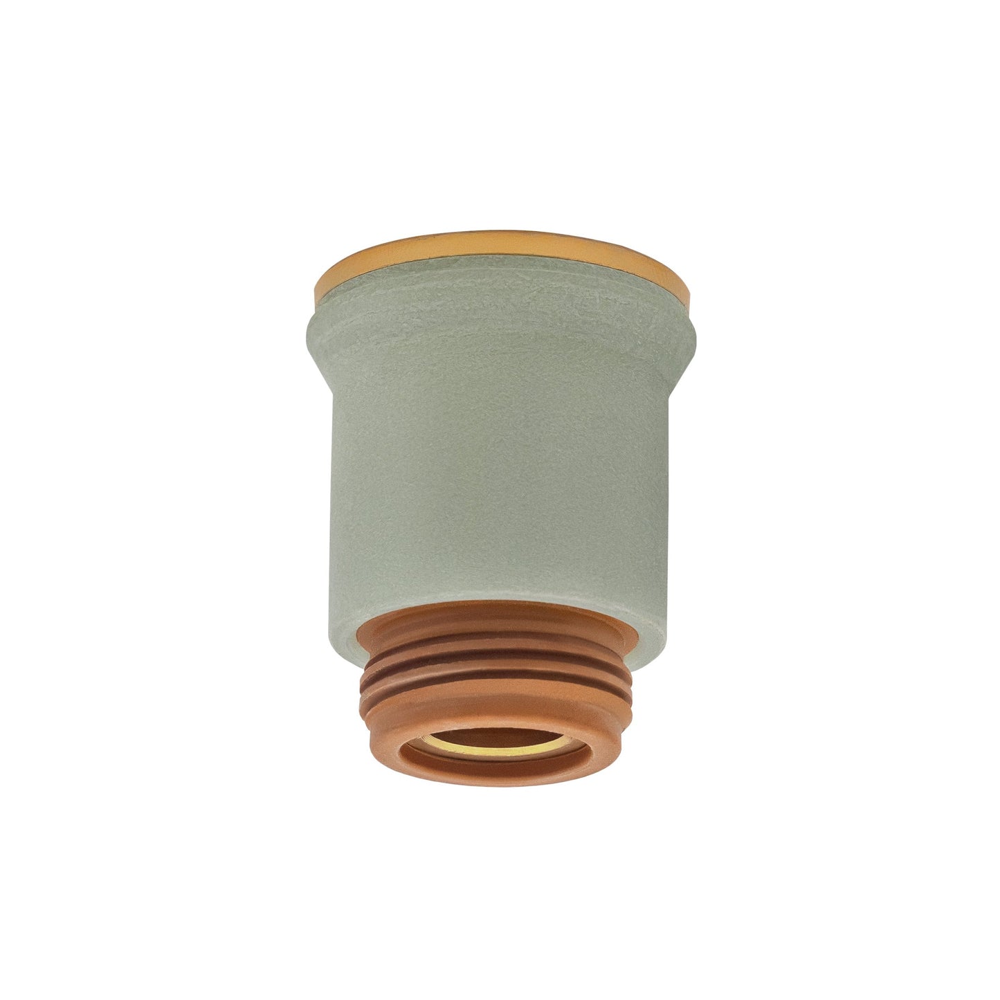 Close-up of a Razor Weld Retaining Cap designed for secure placement in welding equipment.