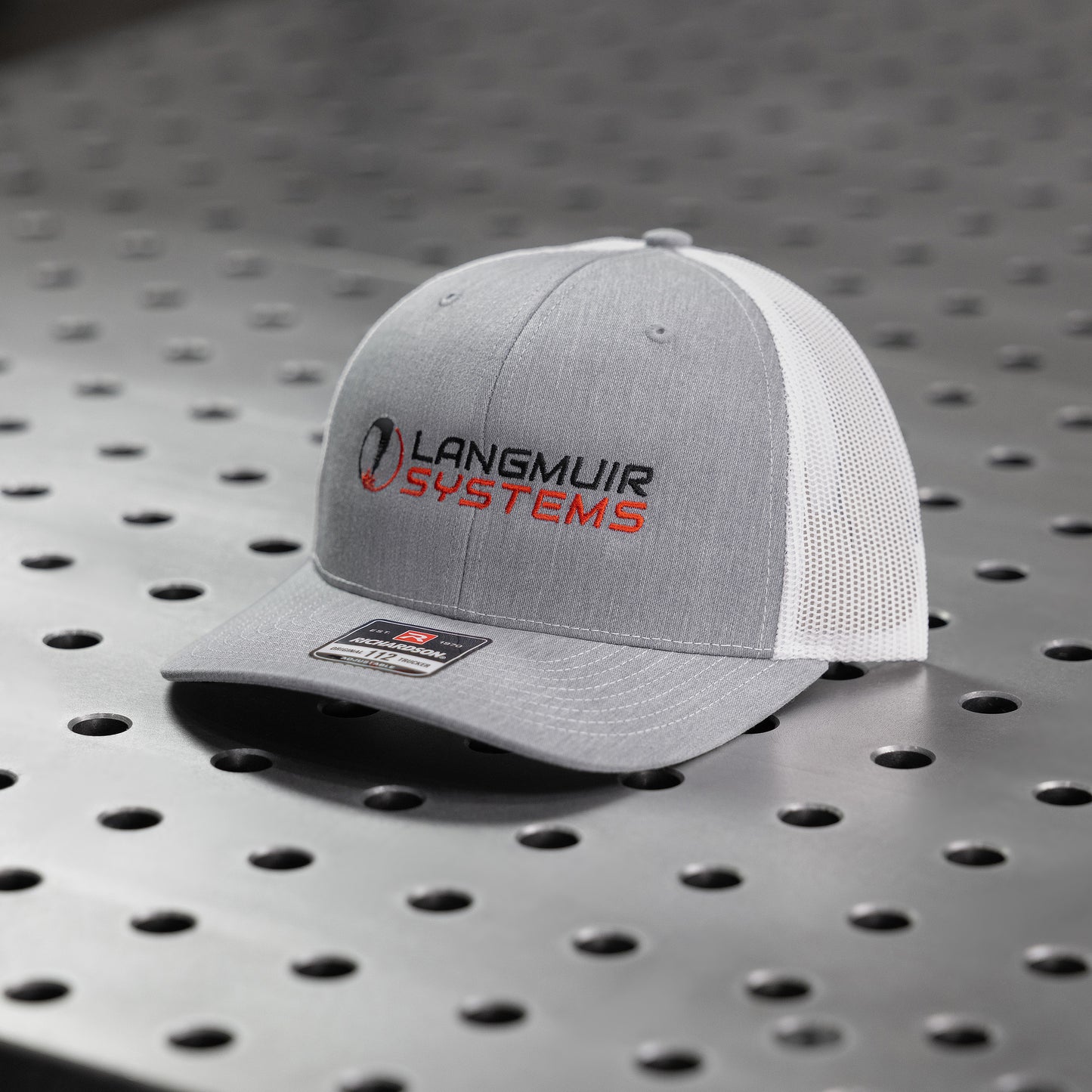 Langmuir Systems Hat – Grey/White Embroidered