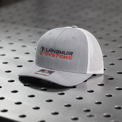 Langmuir Systems Hat – Grey/White Embroidered