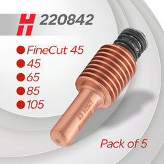 Hypertherm Consumable - Electrode (Pack of 5)