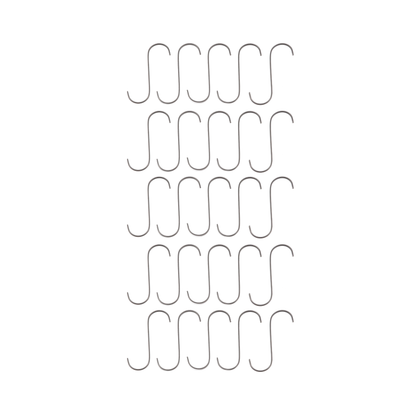 Vulcan 4 Inch S-Hook (25 Pack)
